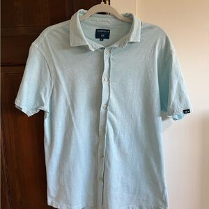 Fish Hippie Balao Knit Shirt - Seafoam Green